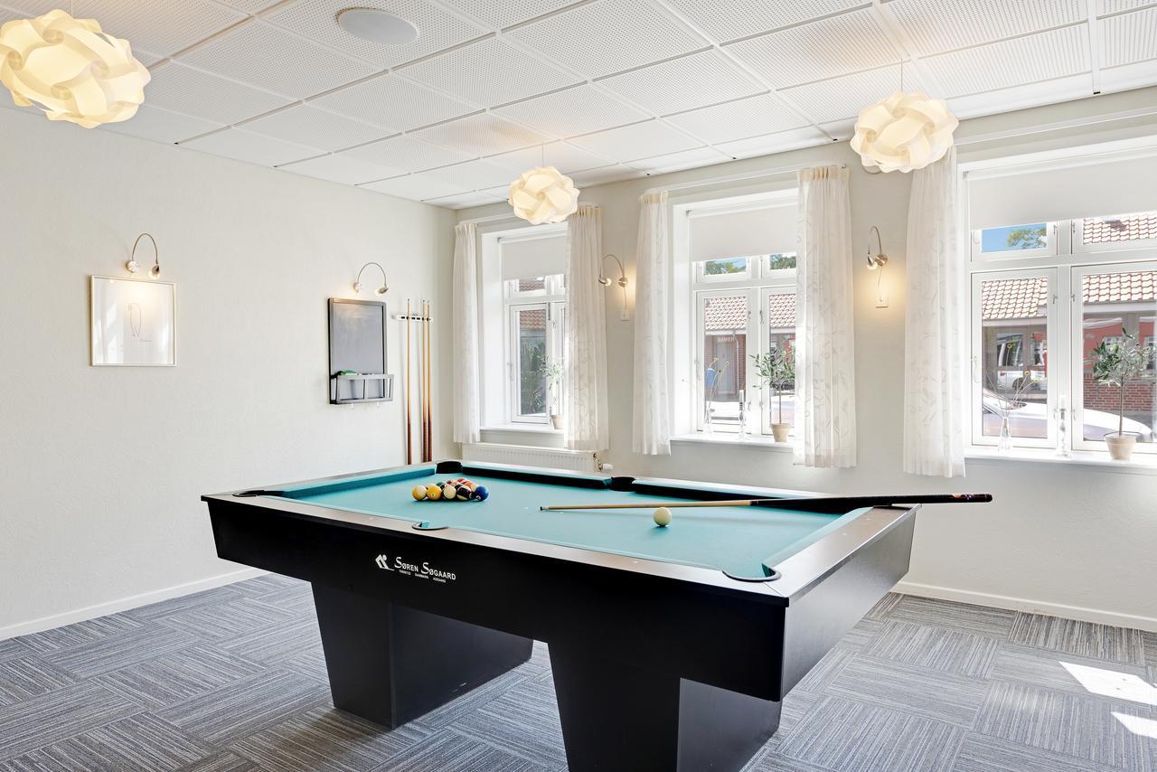 Hotel Jernbanegade Kibaek Екстер'єр фото